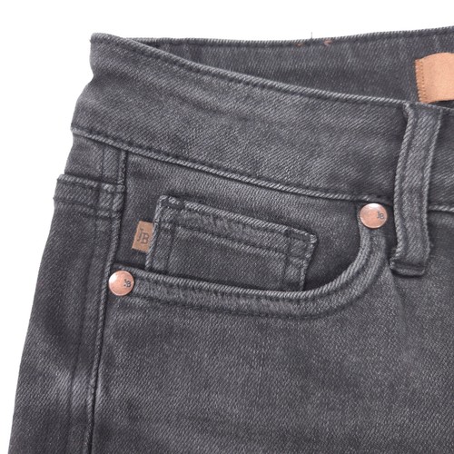 Judy Blue Boot Cut Button Zip Denim Medium Wash Jeans Womens Size 0/24R Black - Picture 5 of 8