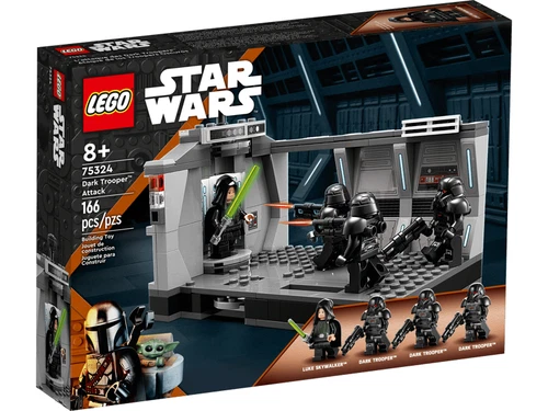 LEGO Star Wars Dark Trooper Attack 75324 NEW SEALED Luke - Retired Ships TX