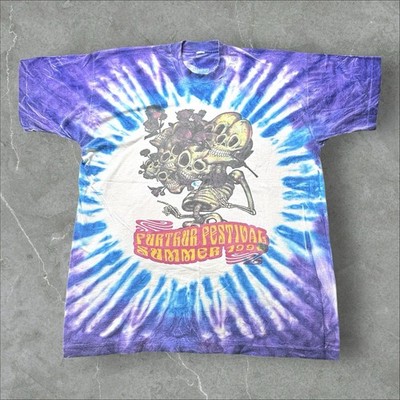 1996 Further Festival  Summer Tour  Tie-Dye Tee Vintage XXL