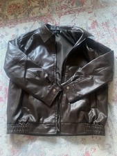 leichte Kunstlederjscke, neu ohne etikett, L
