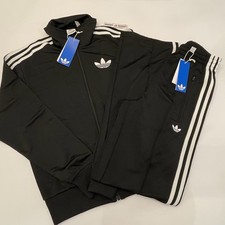 Adidas Originals Firebird Classic Loose Track Suit Women s Size 2XS Black White