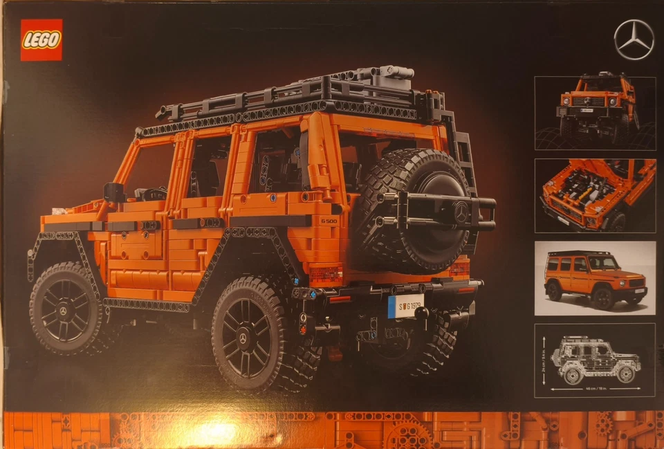 LEGO Technic 42177 - 4X4 Mercedes Benz G500 - Orange neuf - Photo 2/2