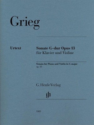 Violin Sonata G major op. 13, Edvard Grieg