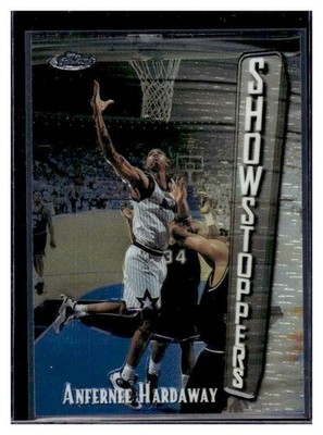 1997-98 Topps Finest Silver Anfernee Hardaway #274 Embossed Orlando Magic