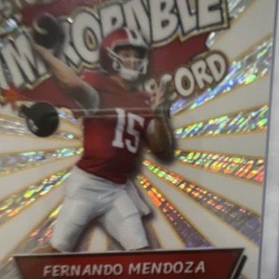 Wild Card Improbable Record Comix Fernando Mendoza Stanford Cardinal 2/5