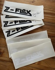 8 x Z-Flex Jimmy Plumer Model Skateboard Stickers Decals Dogtown Vintage Style