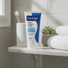 4 Benzoyl Peroxide Creamy Acne Wash, 6 Oz - Gentle  Effective Blemish Relief