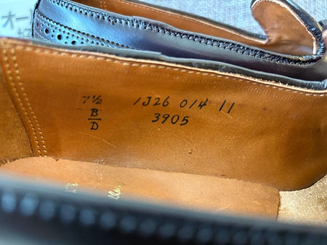Alden Shell Cordovan 39065 Penny Loafers US 7.5 D Aberdeen Last image 9