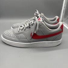 Nike Court Vision Next Nature Low Wolf Grey University Red Size 13 DH2987 004
