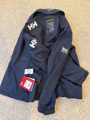 Helly Hansen Crew Hooded Jacket 2.0 Size M Waterproof