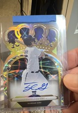 2023 Chronicles - Crown Royale Signatures Tyler Gentry #PCS-15 Holo Gold /19