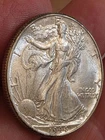 1944 P WALKING LIBERTY SILVER HALF DOLLAR--STRONG AU++/BU WALKER