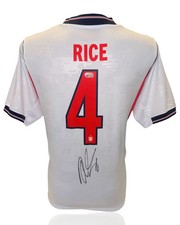 DECLAN RICE SIGNED 2026/28 ENGLAND WORLD CUP HOME SHIRT (ACG CERT AG18184)