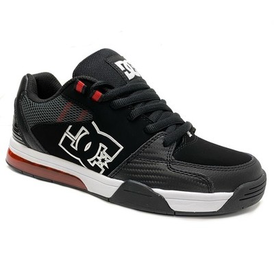DC SHOES VIELSEITIGE SNEAKER SCHWARZ WEISS SPORTLICH ROT (UK 10 EUR 44,5)