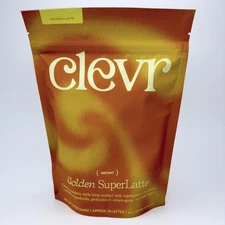 Clevr OatMilk Latte Turmeric Golden SuperLatte 12 oz Best By Jan 07, 2026