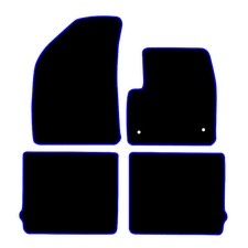 ALL-WEATHER TAILORED BLACK CAR FLOOR MATS FOR VAUXHALL FRONTERA EV 2024 & ON