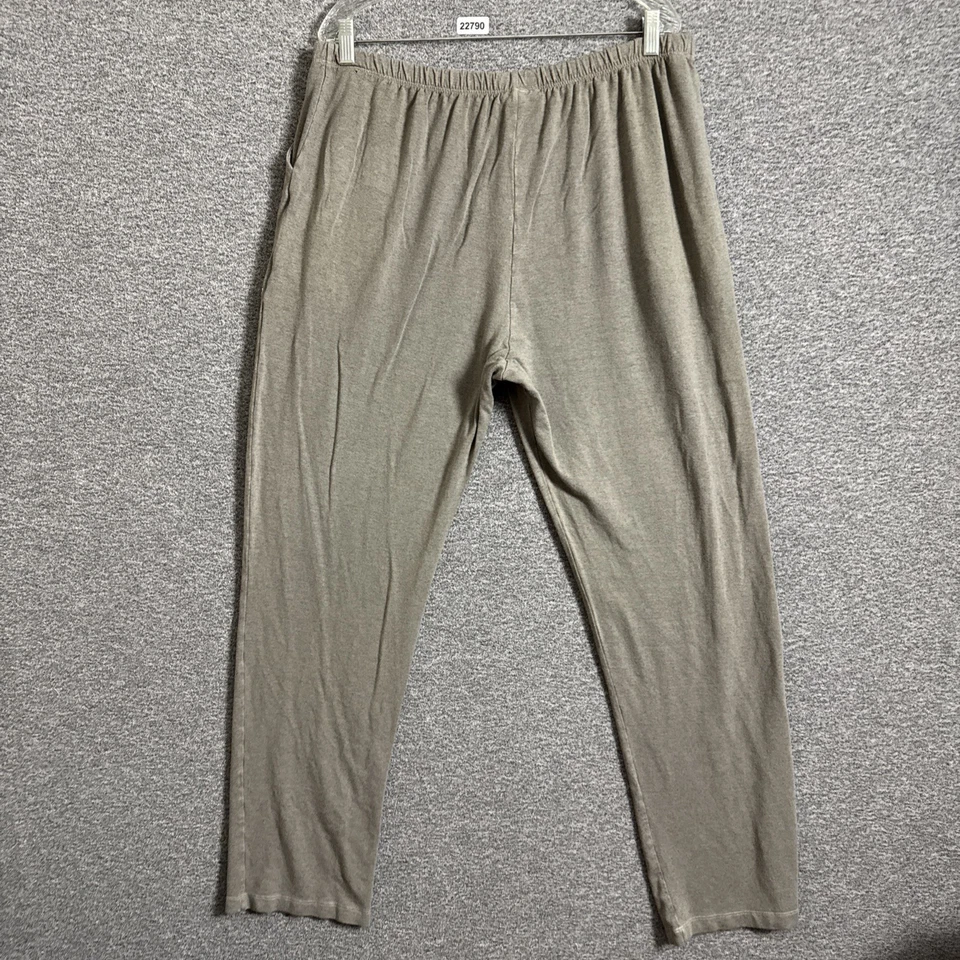 Брюки-карманы Bryn Walker женские размер XL коричневые вискозные эластичные без застежек прямые штанины - Изображение 2 из 4