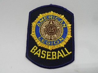Patch American Legion Baseball blue/yellow