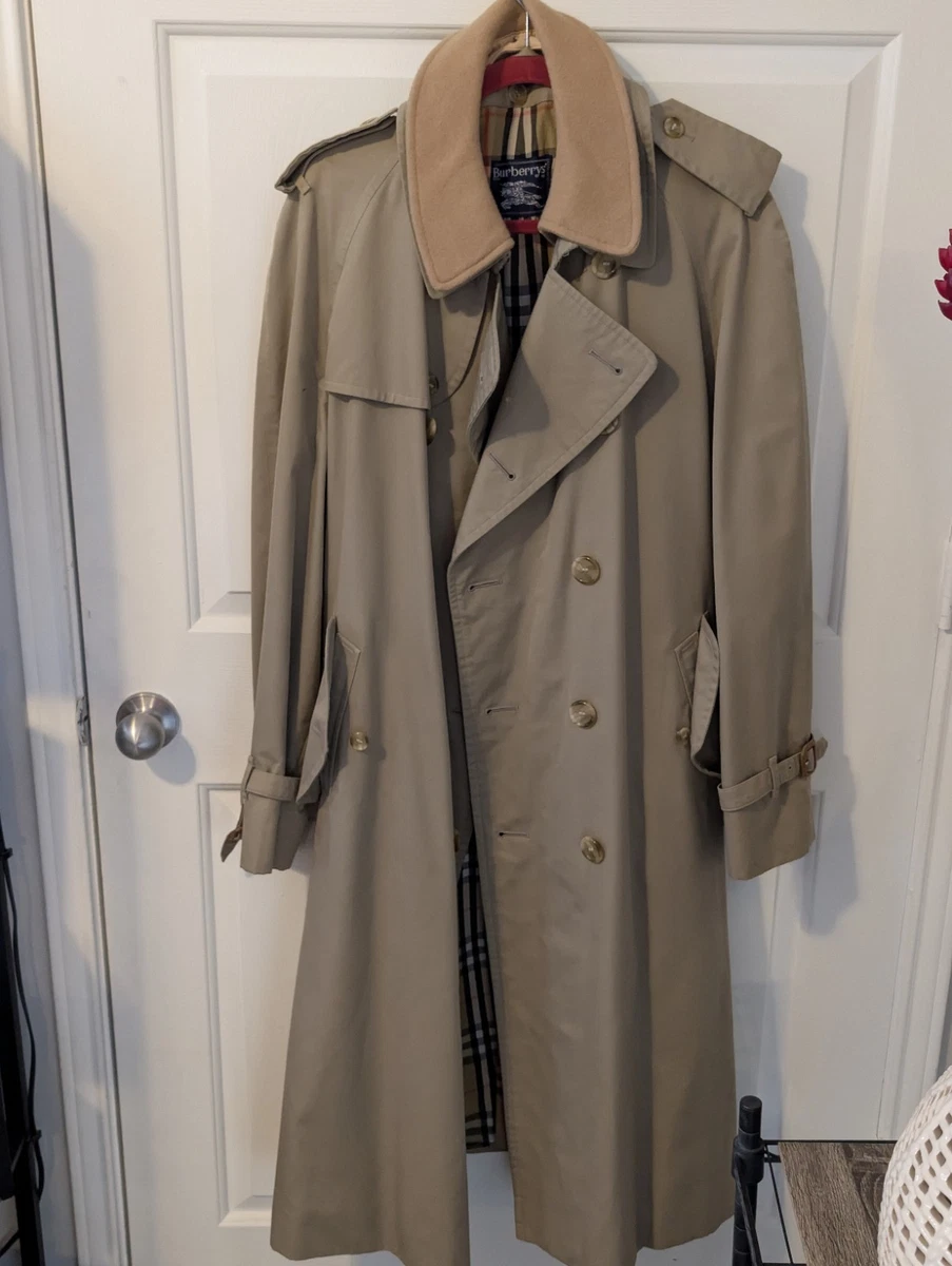 Burberry Trench Coat Men 44 for sale | eBay
