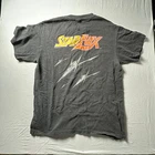 Vintage 1992 Star Fox Super FX Nintendo Shirt Hanes USA L Rare Video Game Tee