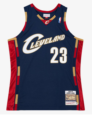 Mitchell & Ness Authentic 2008-09 Lebron James Cleveland Cavaliers Jersey