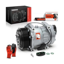 A-Premium Air Conditioner AC Compressor with Clutch