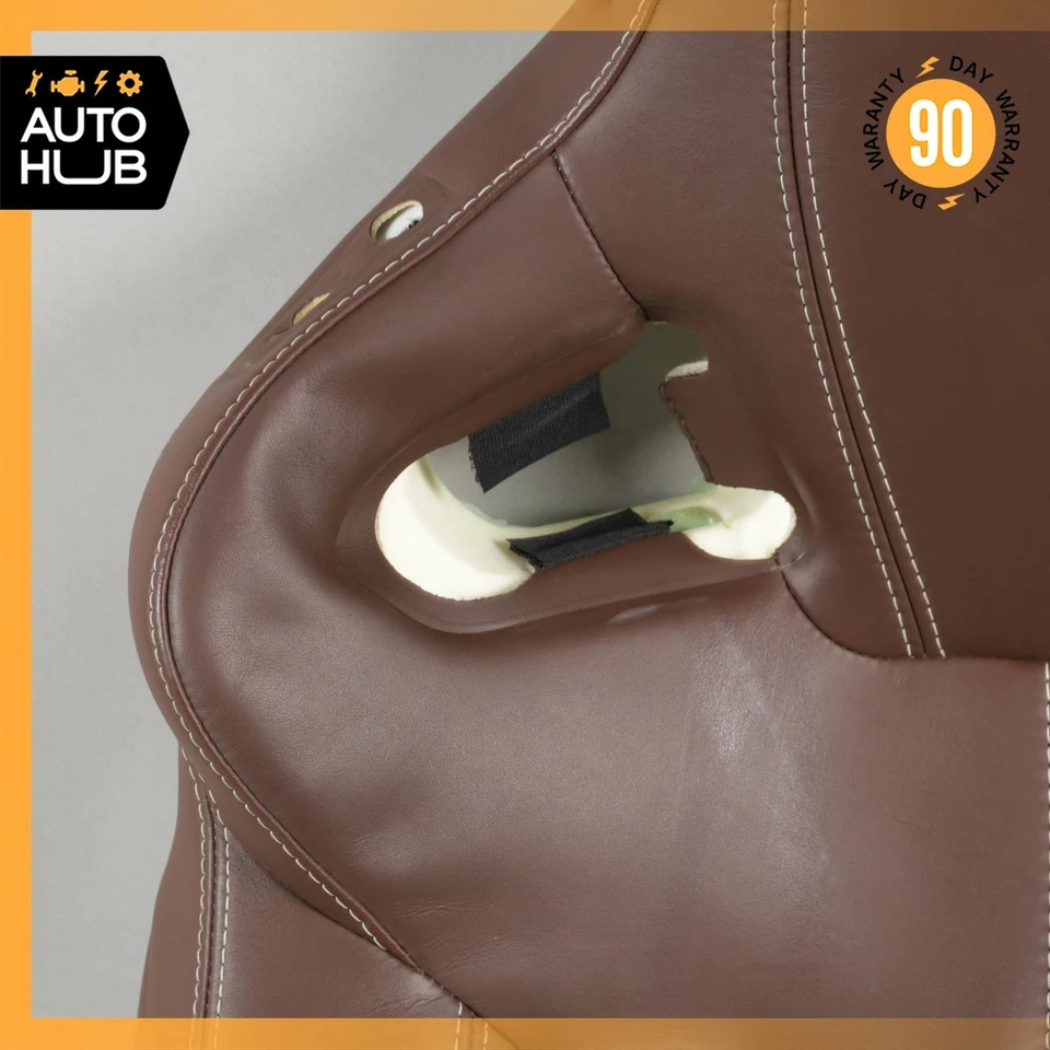 Cojín de asiento superior derecho marrón fabricante de equipos originales Jaguar F-Type Coupé 15-17 Foto 3 de 4