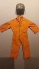 GI JOE 12" ACTION FIGURE PILOT ORANGE JUMPSUIT & HELMET