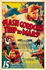 Flash Gordon's Trip to Mars (1938) Buster Crabbe serial movie poster print 5