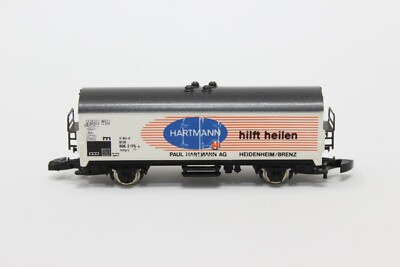 Z Scale Marklin ''Paul Hartmann AG HARTMANN hilft heilen'' Refrigerated Box Car