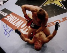 Josh Barnett Signed 16x20 Photo BAS COA Auto'd UFC Pride FC StrikeForce MMA 7