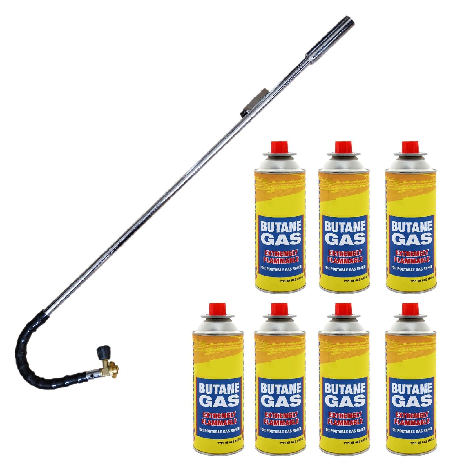 BLOW TORCH WEED WAND BURNER KILLER BUTANE GAS MOSS FUNGUS OUTDOOR