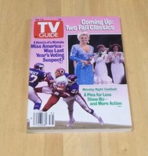 TV Guide Sept 2-8 1989 2 Fall Classics/Miss America/Monday Football Charlotte  