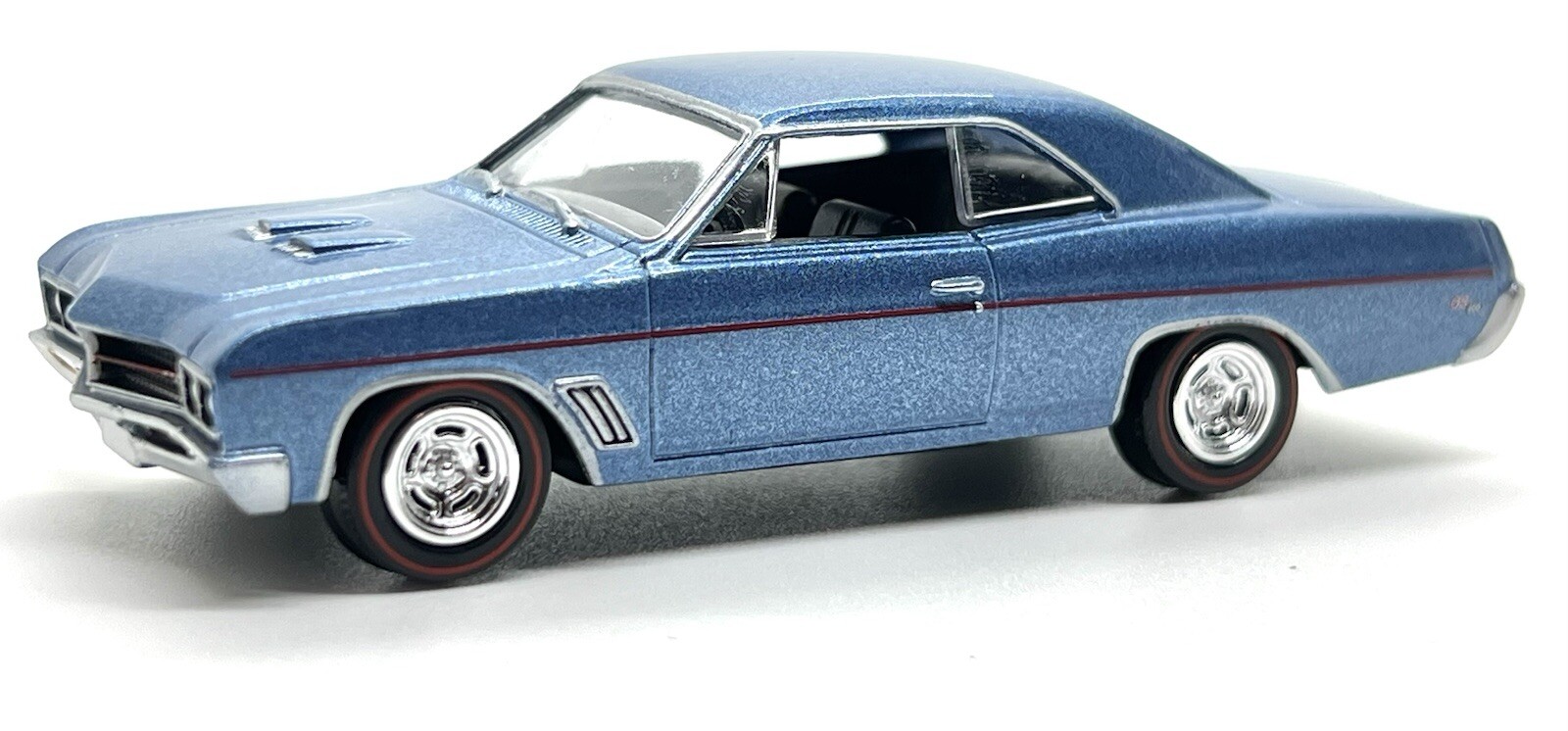 AUTO WORLD 1967 Buick GS 340 Diecast Model Target Exclusive Loose Car for Collectors and Enthusiasts