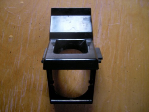 Plastik Gehäuseteil Brühgruppe (schwarz) - Nivona NICR 7.. - CafeRomatica