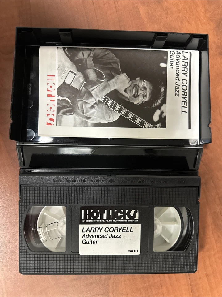 Hot Licks LARRY CORYELL  Advanced Jazz Guitar VHS Tape VCG146 - Image 2 of 3