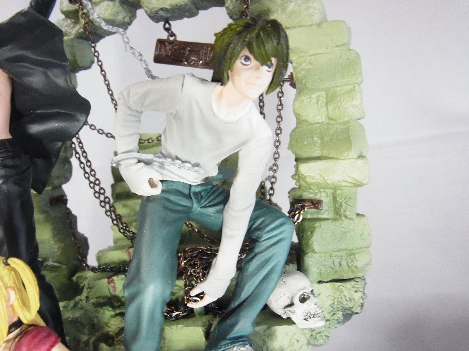 RARE! Death Note Light L Ryuzaki Misa Diorama Figure Shonen Jump