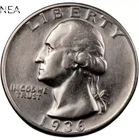 1936-D Washington Quarter ~ Borderline Uncirculated AU++ ~ 90% Silver