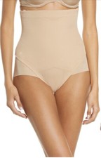New Women's HONEYLOVE Nude SuperPower Brief Size XL With Straps