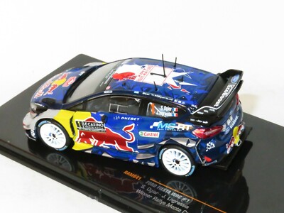iXO Ford Fiesta WRC ミニカー 1/43 RED Blue Ixo Ford Fiesta Wrc 1/43 Red Blue Minicar | eBay