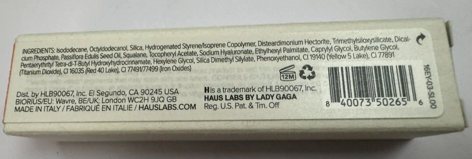 Haus Labs by Lady Gaga Hy-Power Pigment Paint Blush Matte 0.25oz NIB - Image 3 of 3