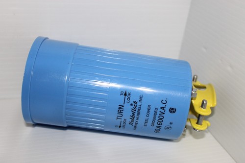 ⭐NEW IN BOX⭐ HUBBELL HBL26516 60-Amp"HUBBELLOCK"CONNECTOR 26516 60A 600Vac 4P 5W - Picture 10 of 18