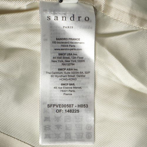 Sandro Paris Women's Jacket Size 40 FR / L Blazer Jacket SFPVE00507 - Picture 10 of 12
