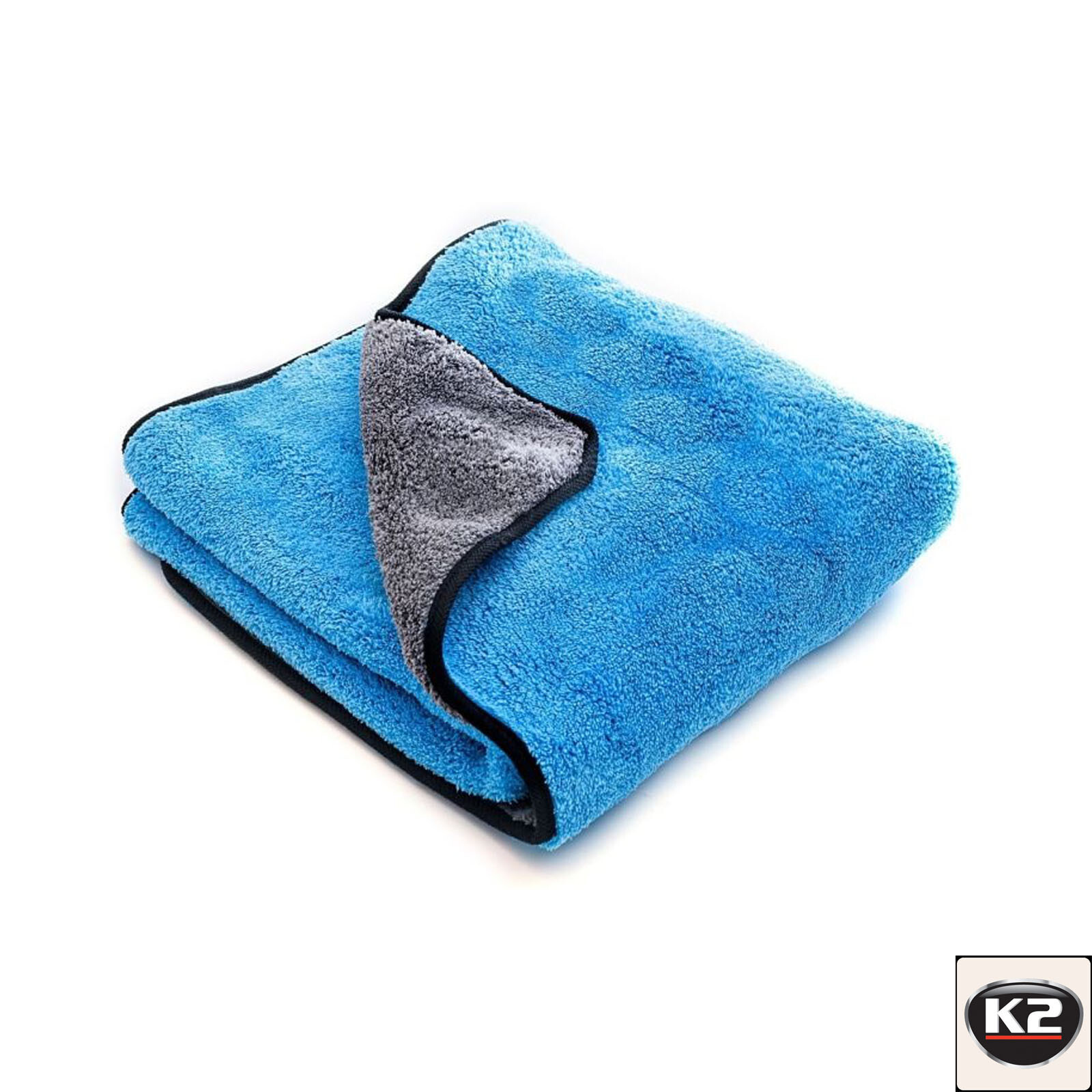 MICROFIBRE SOFT CAR DRYING TOWEL K2 FLOSSY LARGE 90CM x 60CM THICK A3027