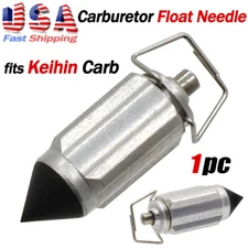 For Keihin PWK PJ FCR Carburetor Float Valve Needle Honda Kawasaki Suzuki Yamaha