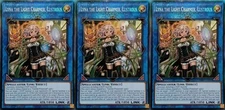 3x Lyna the Light Charmer, Lustrous | RA04-EN081 | PCR | 1st Ed | NM | YuGiOh