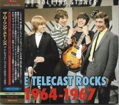 CD - The Rolling Stones - Telecast Rocks 1964-1967 (JAPAN, 2-Disc, w OBI) New