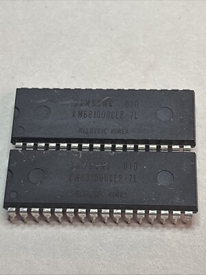 Pair Samsung KM681000CLP-7L 128k Low Power CMOS Static RAM IC Chip 32-Pin @CPUCX