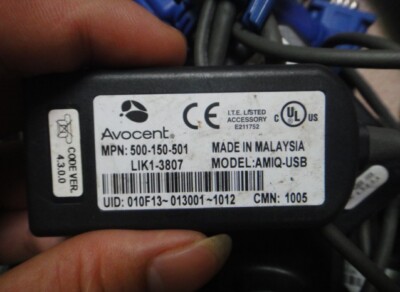 1PCS  Used Avocent AMIQ-USB Connect A Module Server Switch   Cable Teste #F3