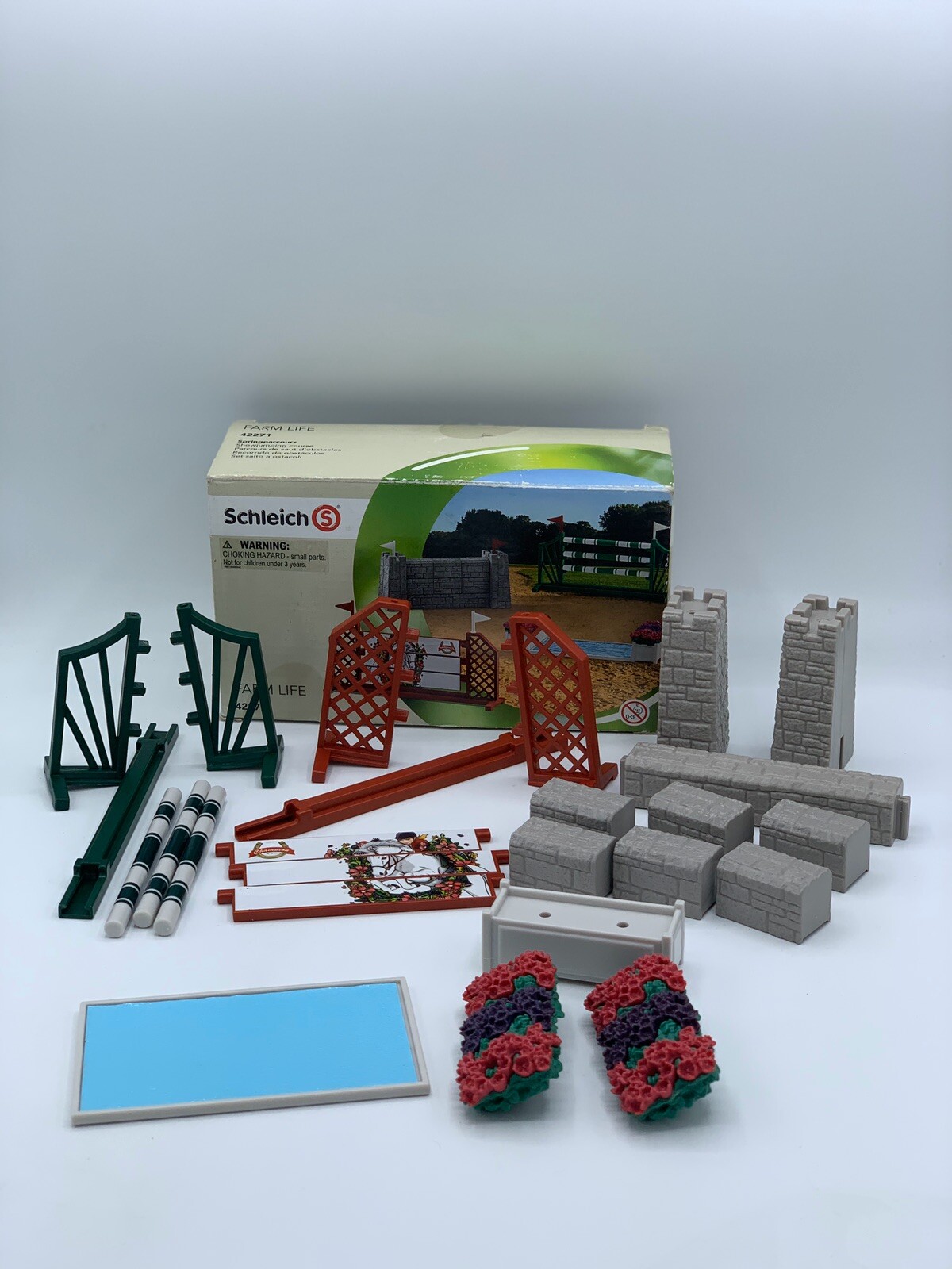 schleich jumping course